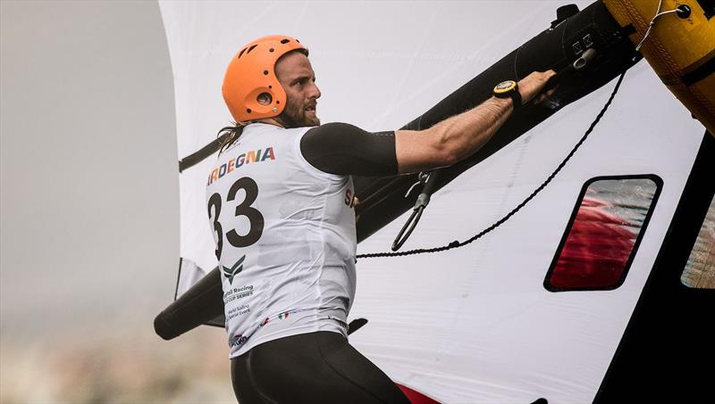 Francesco Cappuzzo won his side of the Qualifying draw photo copyright IWSA media / Robert Hajduk taken at  and featuring the Wing Foil class