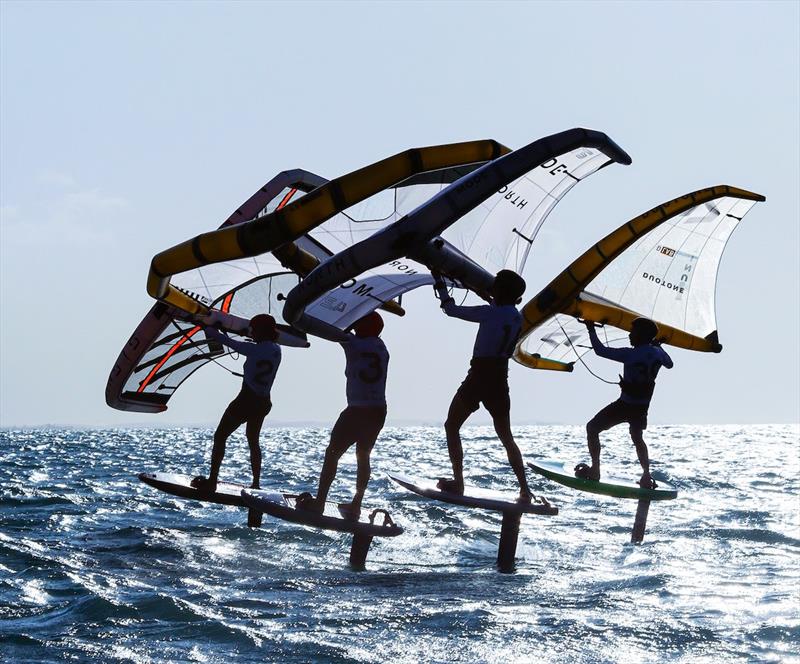 Lining up for the start and pulling the trigger at the right time are critical skills - photo © IWSA Media