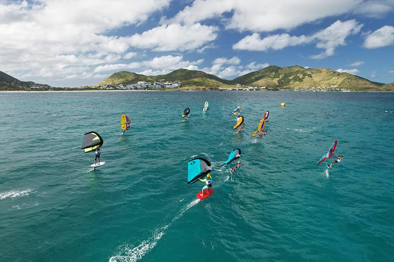 2023 Caribbean Foiling Championships photo copyright Theo Demanez  taken at  and featuring the Wing Foil class