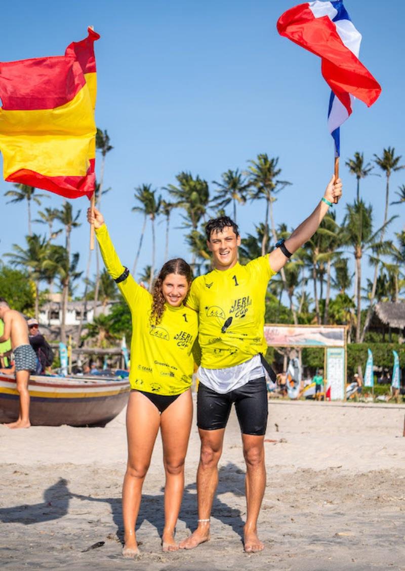 Suardiaz and Ghio were the class acts of Jeri - 2023 WingFoil Racing World Cup Brazil - photo © IWSA Media