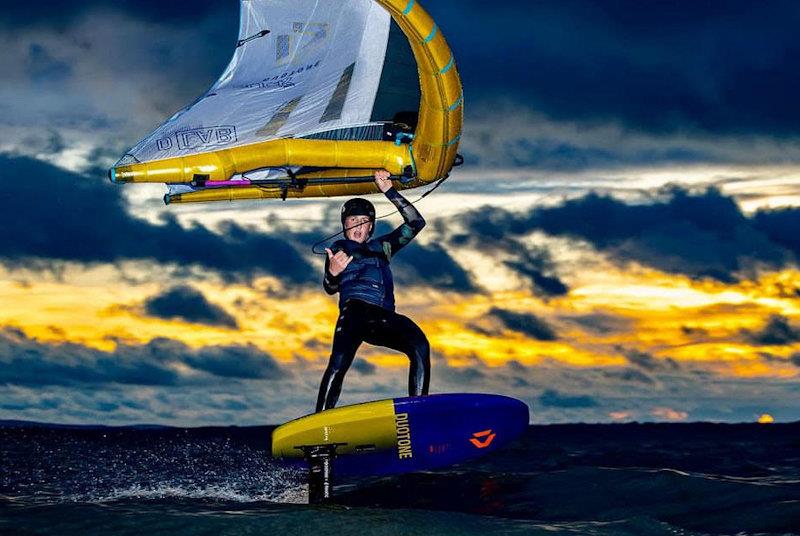 Hugo Dobrijevic wins UK Wingfoil Slalom National Championship for second time - photo © Dave Dobrijevic / www.instagram.com/capture_the_stoke