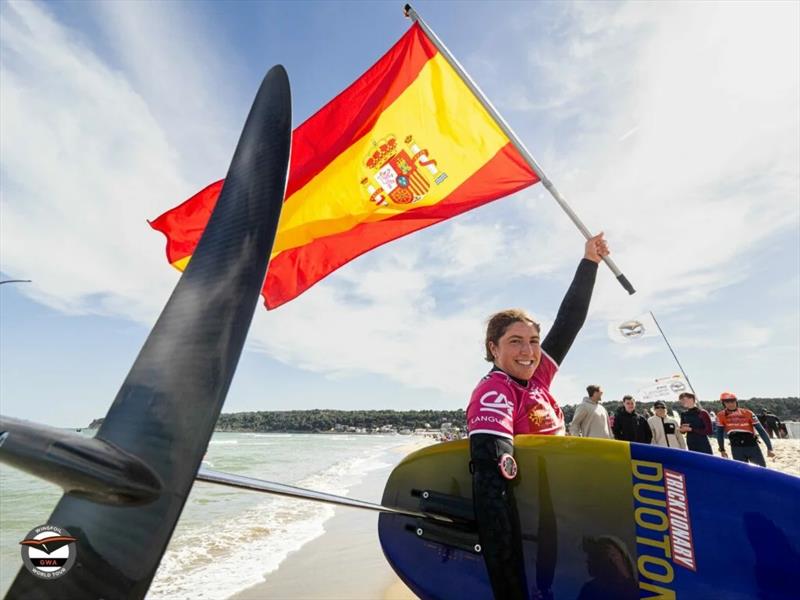 Nia Suardiaz (ESP) - GWA Wingfoil World Cup Leucate, Day 5 - photo © Samuel Cardenas