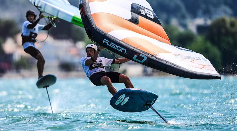 Manowiecki upped his attitude and upped his game - 2024 WingFoil Racing World Cup Turkiye day 3 - photo © IWSA media / Robert Hajduk