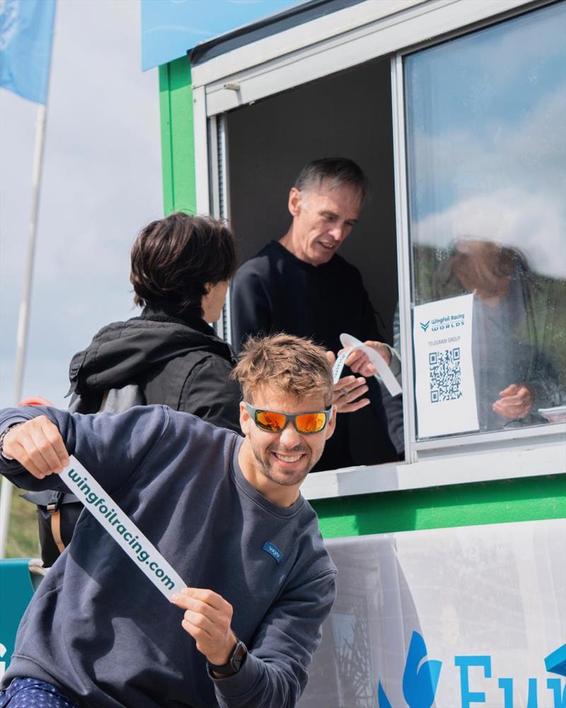 2024 WingFoil Racing Marathon Worlds - Oscar Leclair is ready to race - photo © IWSA media