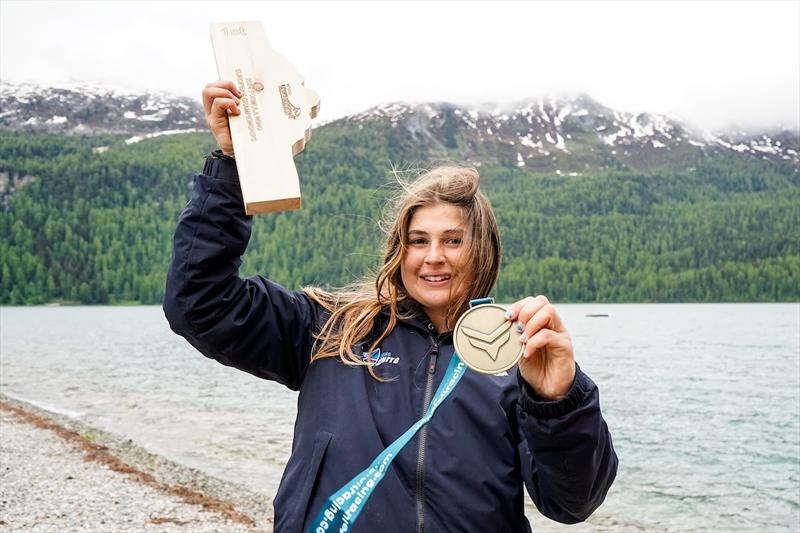 Maddalena triumphs in Silvaplana - Ensis Engadinwing 2024 Formula Wing Europeans - photo © IWSA Media / Sailing Energy