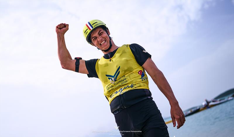 On top for much of the championship, Mathis Ghio [FRA] claimed another title in a dramatic pass on there final leg - 2025 Dogus Marine Services Formula Wing European Championships - photo © IWSA media / Robert Hajduk