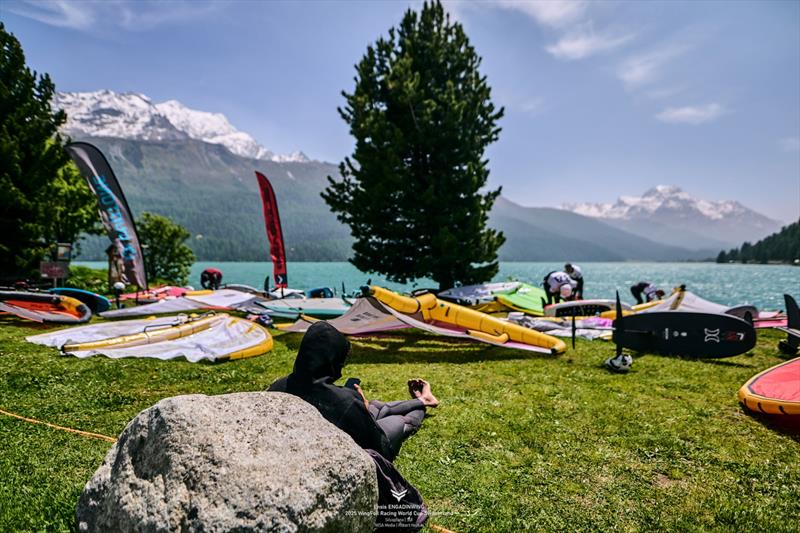 Ensis Engedinwing 2025 WingFoil Racing World Cup Switzerland - Day 1 - photo © IWSA media / Robert Hajduk
