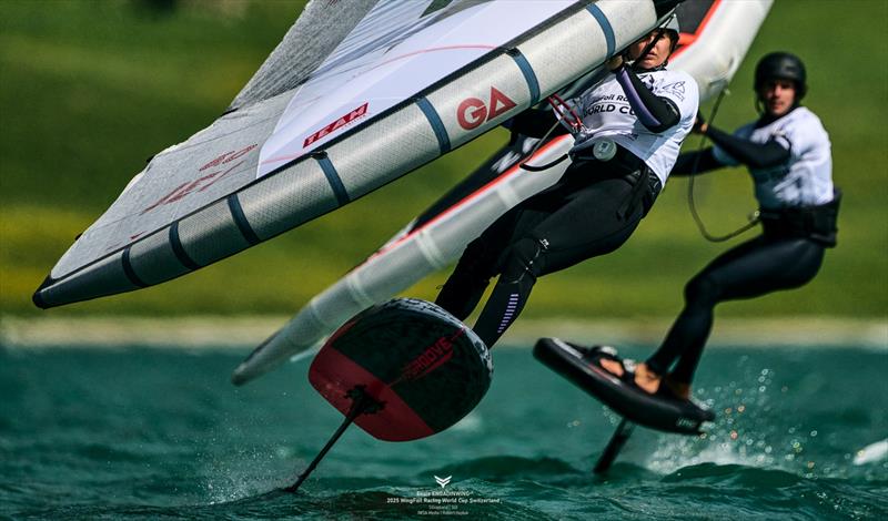 Ensis Engedinwing 2025 WingFoil Racing World Cup Switzerland - Day 1 - photo © IWSA media / Robert Hajduk