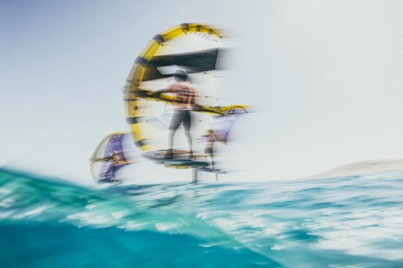 GWA Wingfoil World Cup Fuerteventura 2025 photo copyright Lukas K Stiller taken at  and featuring the Wing Foil class