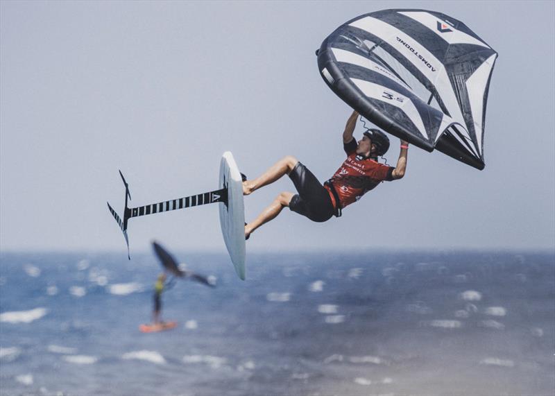 Xavier Corr (Australian based in Tarifa) takes third place in Gran Canaria - photo © Lukas K Stiller