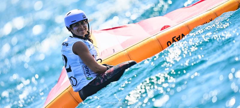 Dilara Palombo [TUR] - Audi 2025 WingFoil Racing World Cup Türkiye - Day 1 - photo © IWSA media / Robert Hajduk