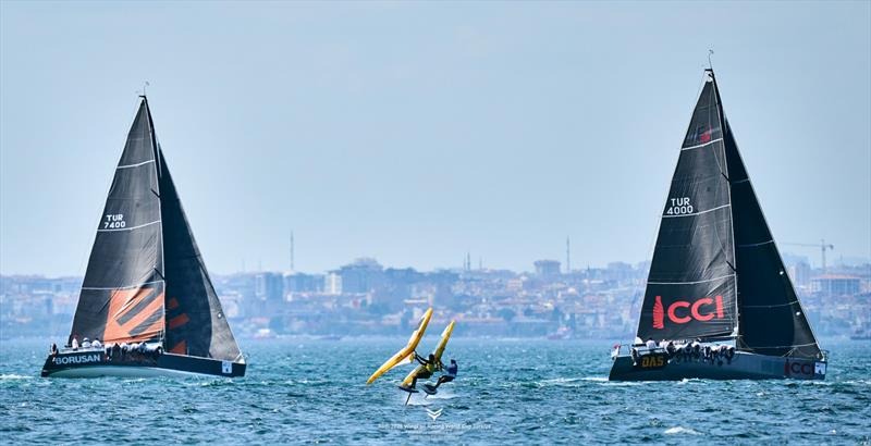 Tough battles on the water - Audi 2025 WingFoil Racing World Cup Türkiye fiinal day - photo © IWSA media / Robert Hajduk