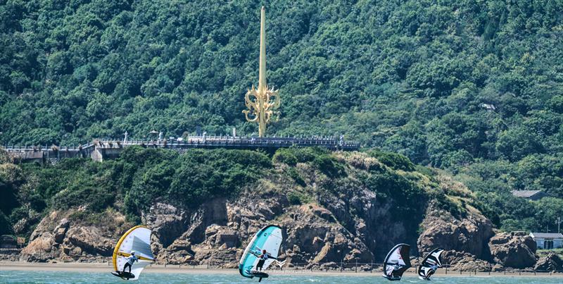 2025 WingFoil Racing World Cup China - Day 1 photo copyright IWSA media / Robert Hajduk taken at  and featuring the Wing Foil class