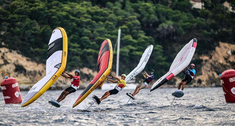 The men's final was one of the tightest imaginable - 2025 Formula Wing World Championships - photo © IWSA media / Robert Hajduk