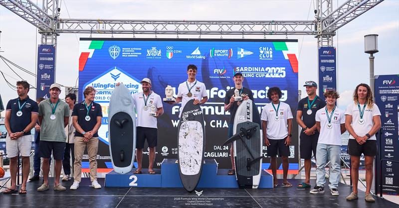 Sean Herbert (NZL) - Bronze medalist - Formula Wing World Championship - Sardinia - September 2025 - photo © Robert Hajduk | ShutterSail.com 