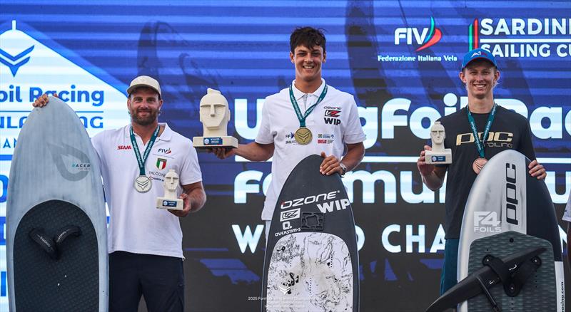 Sean Herbert (NZL) - Bronze medalist - Formula Wing World Championship - Sardinia - September 2025 - photo © Robert Hajduk | ShutterSail.com 