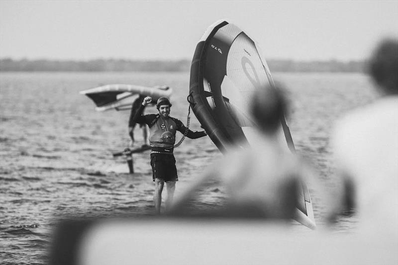 Bastien Escofet - GWA Wingfoil World Cup Abu Dhabi - Day 1 - photo © Lukas K Stiller