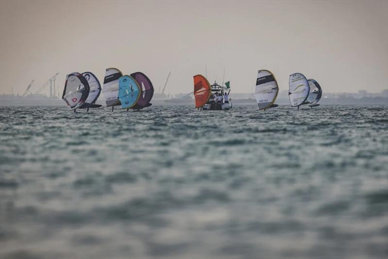 GWA Wingfoil World Cup Abu Dhabi - Day 1 photo copyright Lukas K Stiller taken at  and featuring the Wing Foil class