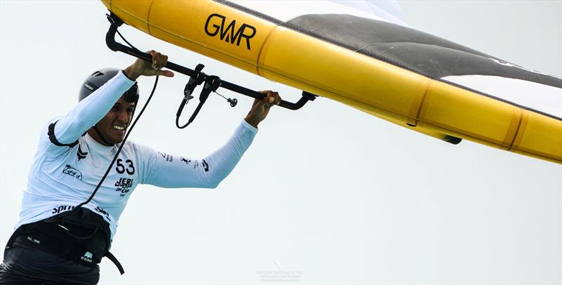 Alessandro Tomasi (ITA) - Sol Wingfoil Racing World Cup Jeri Brazil - Day 4 - photo © IWSA media / Robert Hajduk