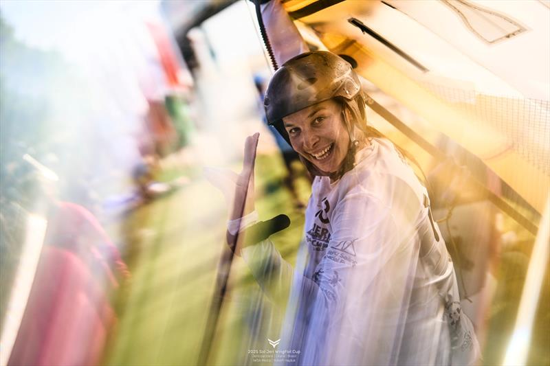 Orane Ceris (FRA) - Sol Wingfoil Racing World Cup Jeri Brazil - Day 4 - photo © IWSA media / Robert Hajduk