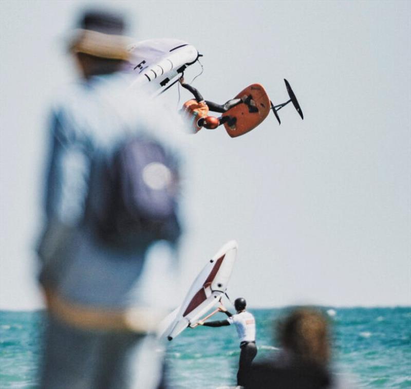 Luca Vuillermet - 2026 GWA Wingfoil World Cup Mondial du Vent photo copyright Lukas K Stiller taken at  and featuring the Wing Foil class