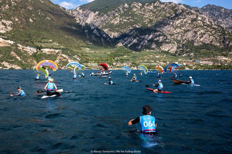 Foiling Week Garda 2026 photo copyright Alessio Tamborini / WeAreFoiling Media taken at Fraglia Vela Malcesine and featuring the Wing Foil class