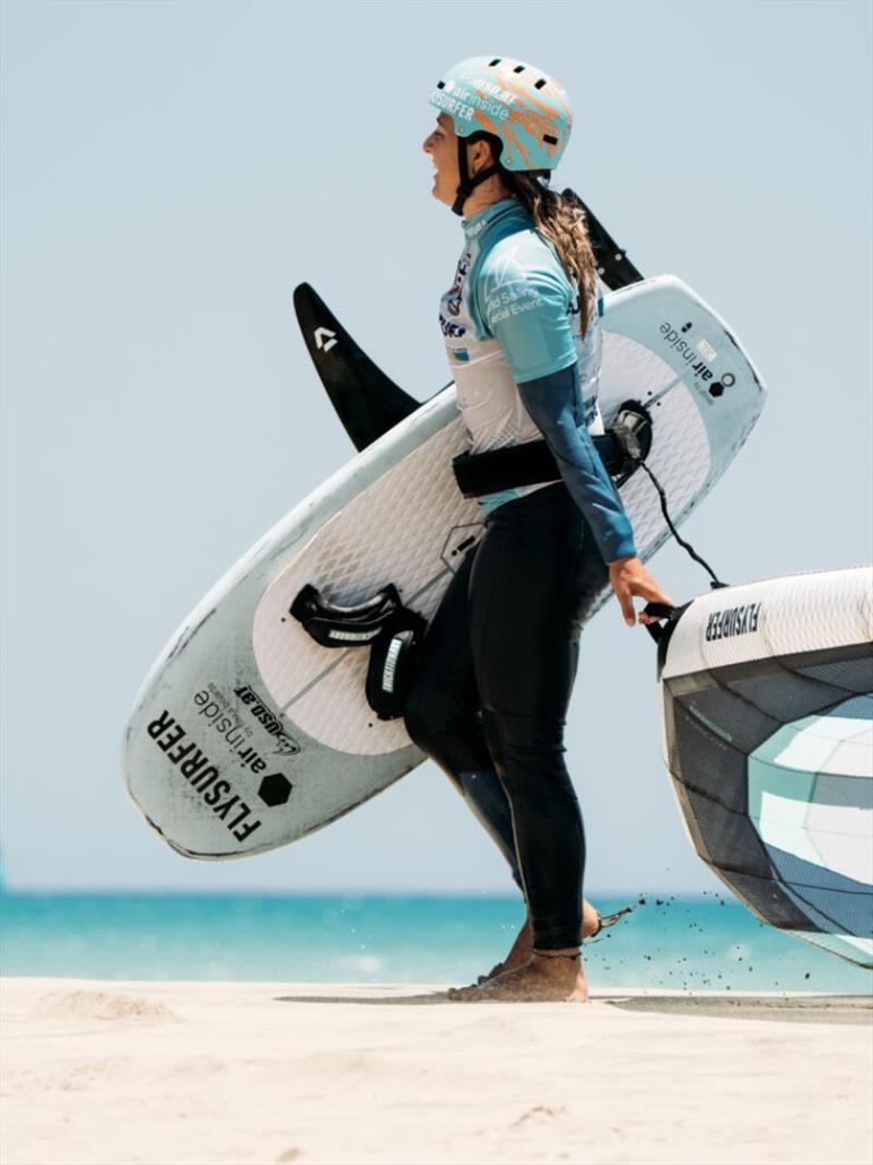 Viola Lippitsch - GWA Wingfoil World Cup Fuerteventura 2026 - photo © Samuel Cardenas