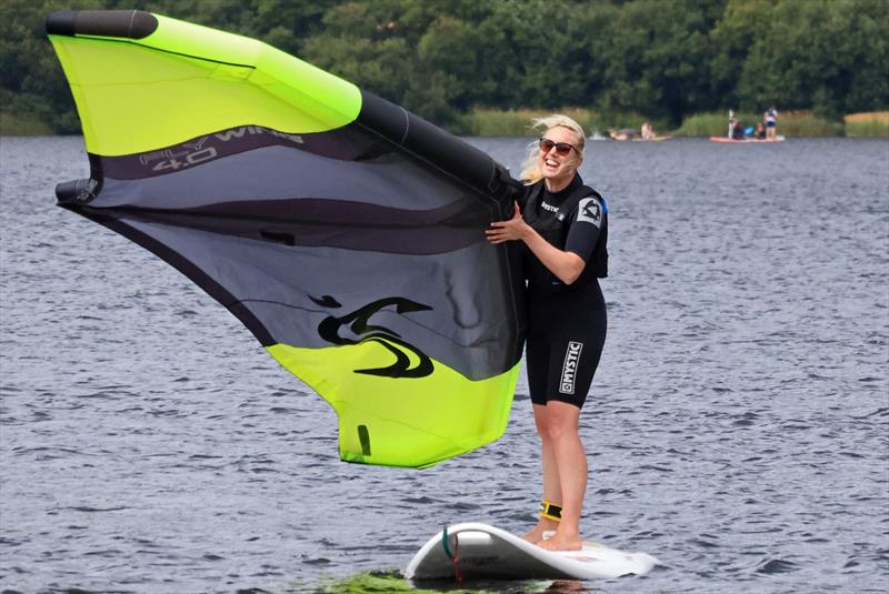 Trying winging at Welsh Sailing OnBoard Festival - photo © Bala SC