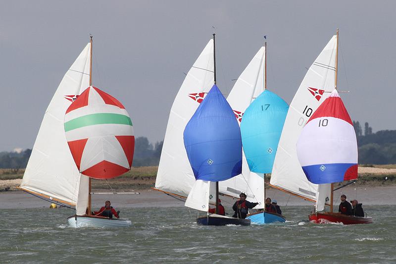 Pyefleet Week day 6 photo copyright Fiona Brown / www.fionabrown.com taken at Brightlingsea Sailing Club and featuring the Wivenhoe One Design class