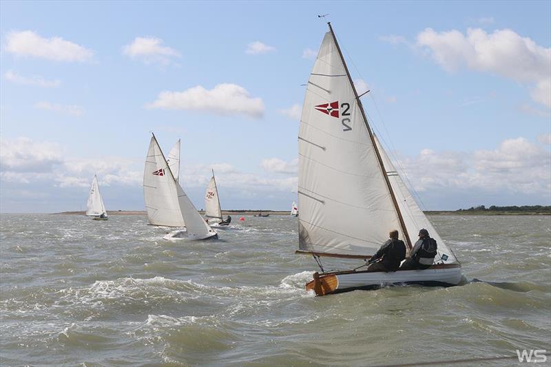 Pyefleet Week 2019 photo copyright Fiona Brown / www.fionabrown.com taken at Brightlingsea Sailing Club and featuring the Wivenhoe One Design class