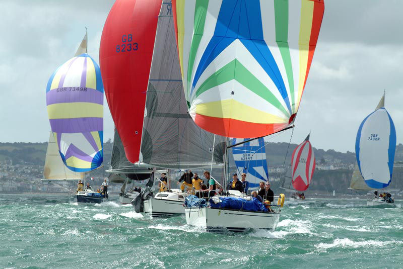 Action from the wet & windy X-332 nationals at Torquay photo copyright Lee Whitehead / www.photolounge.co.uk taken at Royal Torbay Yacht Club and featuring the X-332 class