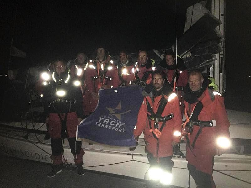 Pleased to have completed the challenging Sevenstar Round Britain and Ireland Race - The Army Sailing Association's X-41 British Soldier, skippered by Major Will Naylor arrive in the early hours of Friday morning photo copyright RORC taken at Royal Ocean Racing Club and featuring the X-41 class