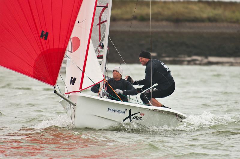 Endeavour Trophy day 2 photo copyright Graeme Sweeney / www.marineimages.co.uk taken at Royal Ocean Racing Club, Cowes and featuring the Topaz Xenon class