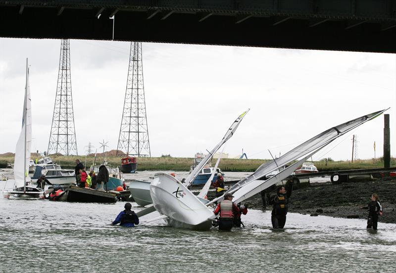 Isle of Sheppey Sailing Club's Round the Island Race photo copyright Nick Champion / www.championmarinephotography.co.uk taken at Isle of Sheppey Sailing Club and featuring the Topaz Xenon class