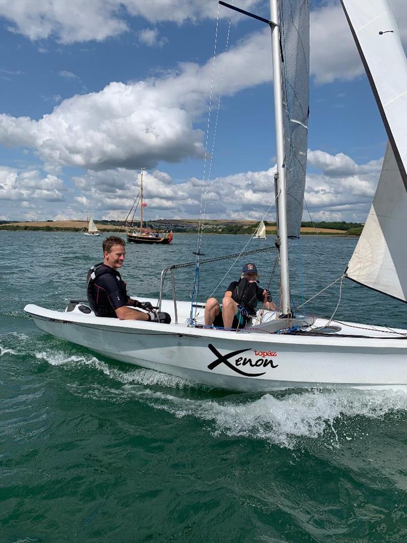 Salcombe Yacht Club Summer Series Race 8 photo copyright Ed Stephens taken at Salcombe Yacht Club and featuring the Topaz Xenon class