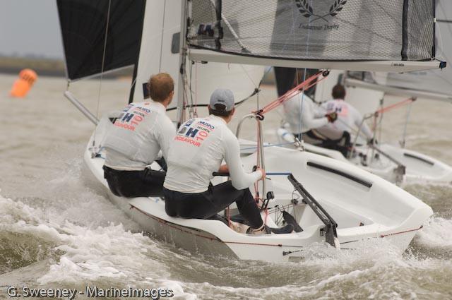 Last day of racing at the Endeavour Trophy photo copyright Graeme Sweeney / Marine Images taken at  and featuring the Topaz Xenon class