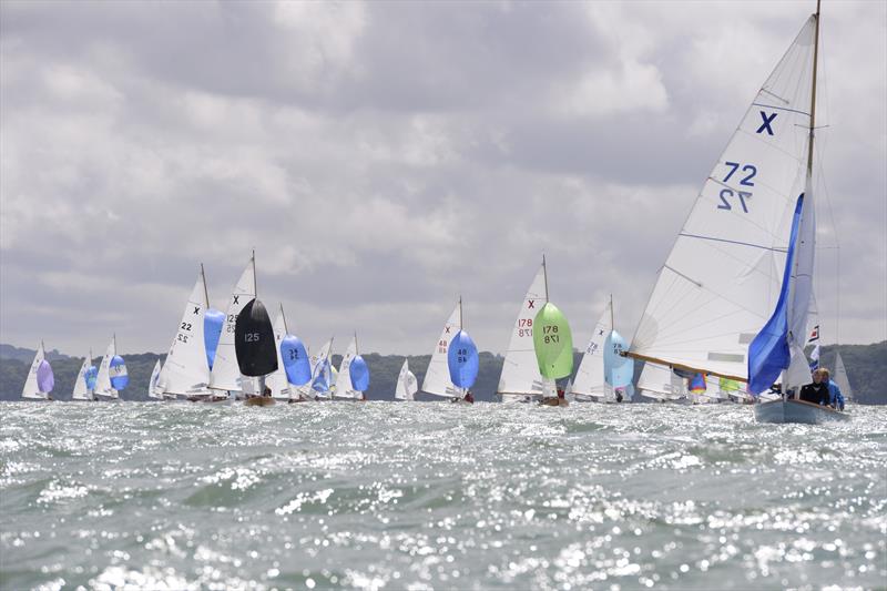 Venus (X72) at Aberdeen Asset Management Cowes Week photo copyright Rick Tomlinson / www.rick-tomlinson.com taken at Cowes Combined Clubs and featuring the XOD class