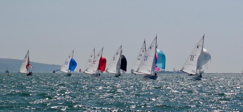 XODs at Cowes Classics Week photo copyright XOD class taken at Royal London Yacht Club and featuring the XOD class