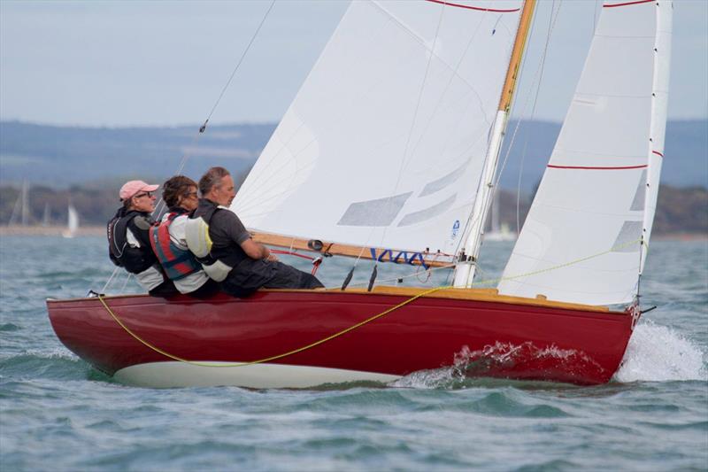 Itchenor Keel Boat Week XOD class winner, X26 Catherine - Colin McKinnon, Ros and Neil Hart  photo copyright Sula Riedlinger taken at Itchenor Sailing Club and featuring the XOD class
