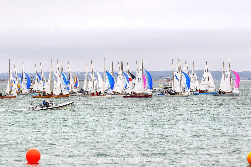 XOD fleet on Cowes Week day 5 photo copyright Ingrid Abery / www.ingridabery.com taken at Cowes Combined Clubs and featuring the XOD class