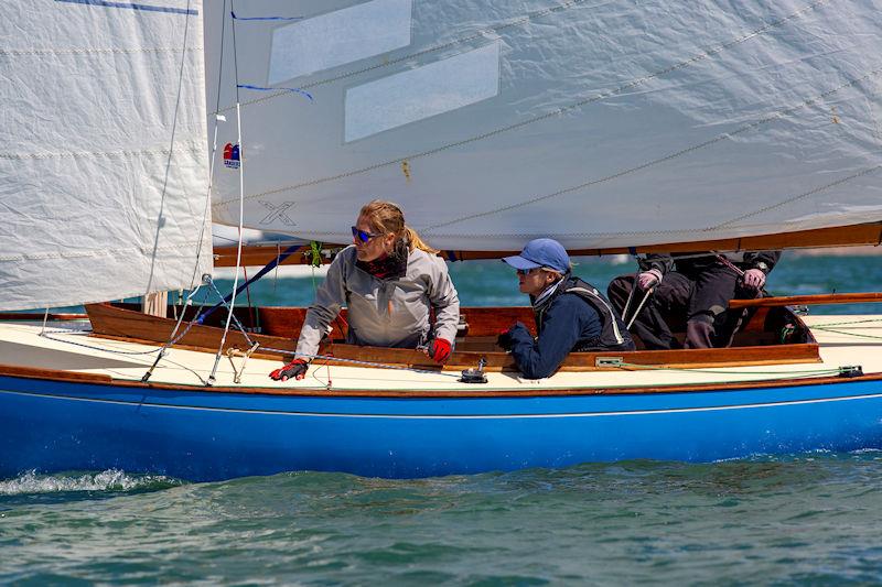 XOD fleet on day 7 of Cowes Week photo copyright Martin Augustus / www.sailingimages.co.uk taken at Cowes Combined Clubs and featuring the XOD class