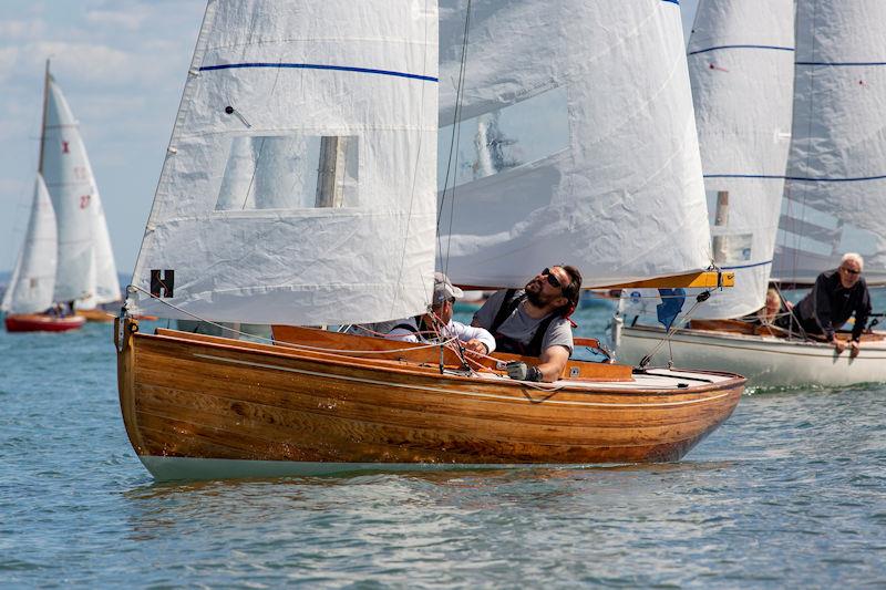 XOD fleet on day 7 of Cowes Week photo copyright Martin Augustus / www.sailingimages.co.uk taken at Cowes Combined Clubs and featuring the XOD class