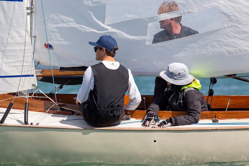 XOD fleet on day 7 of Cowes Week photo copyright Martin Augustus / www.sailingimages.co.uk taken at Cowes Combined Clubs and featuring the XOD class