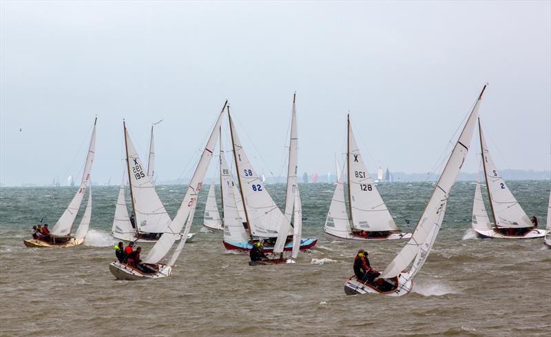 XOD fleet on Day 2 of Cowes Week 2025 photo copyright Martin Augustus / www.sailingimages.co.uk taken at Cowes Combined Clubs and featuring the XOD class