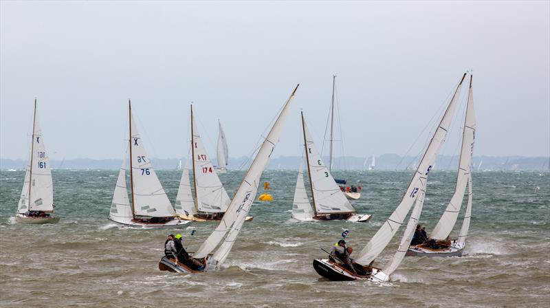 XOD fleet on Day 2 of Cowes Week 2025 photo copyright Martin Augustus / www.sailingimages.co.uk taken at Cowes Combined Clubs and featuring the XOD class