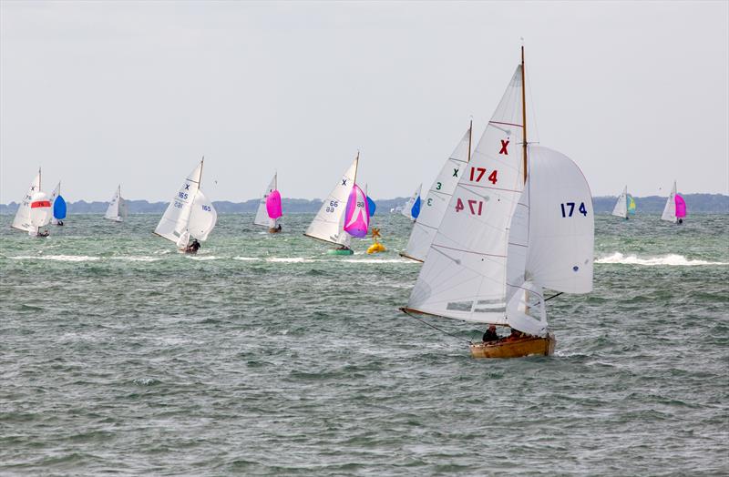 XOD fleet on Day 4 of Cowes Week 2025 photo copyright Martin Augustus / www.sailingimages.co.uk taken at Cowes Combined Clubs and featuring the XOD class
