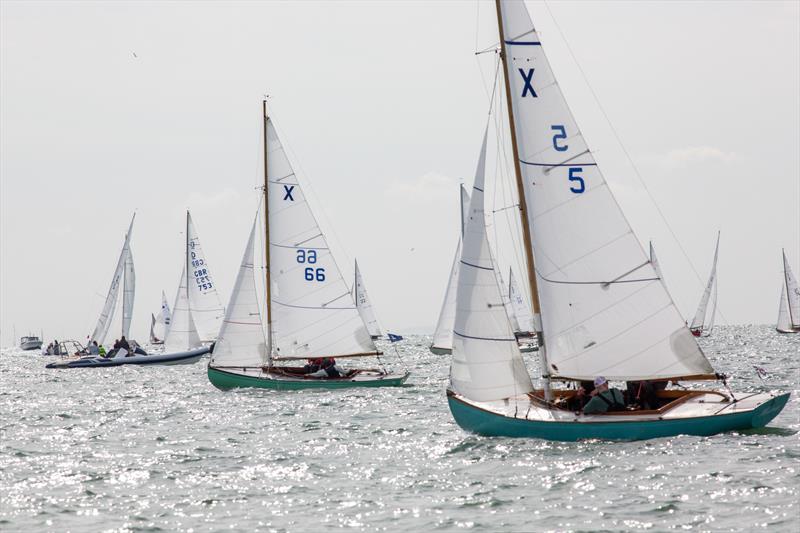 XOD fleet on Day 5 of Cowes Week 2025 photo copyright Martin Augustus / www.sailingimages.co.uk taken at Cowes Combined Clubs and featuring the XOD class