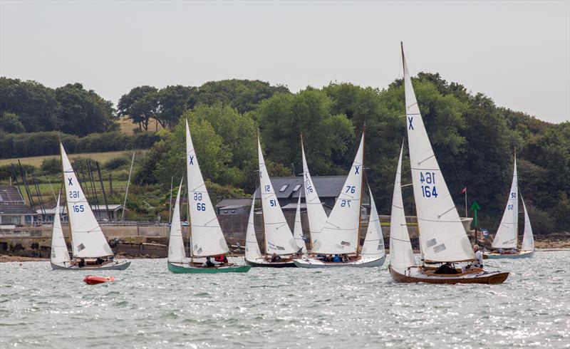 XOD fleet on Day 5 of Cowes Week 2025 photo copyright Martin Augustus / www.sailingimages.co.uk taken at Cowes Combined Clubs and featuring the XOD class