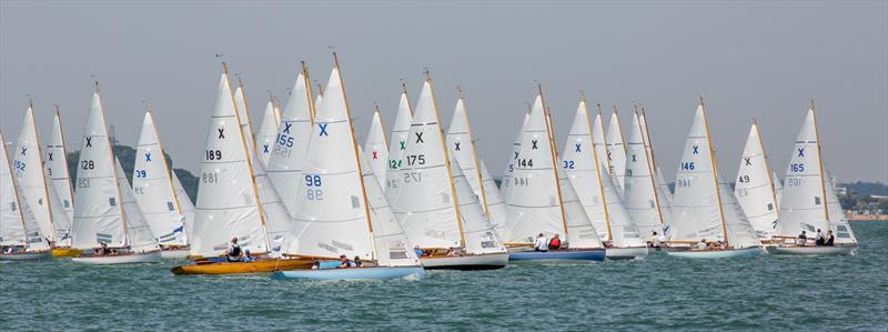 XOD fleet on Day 2 at North Sails Cowes Week photo copyright Martin Augustus / www.sailingimages.co.uk taken at Cowes Combined Clubs and featuring the XOD class