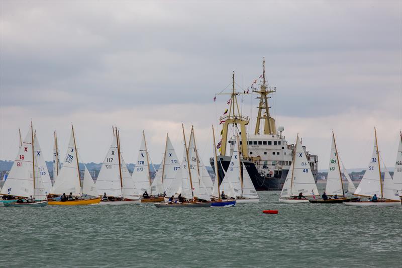 XOD fleet - North Sails Cowes Week Day 4 photo copyright Martin Augustus / www.sailingimages.co.uk taken at Cowes Combined Clubs and featuring the XOD class